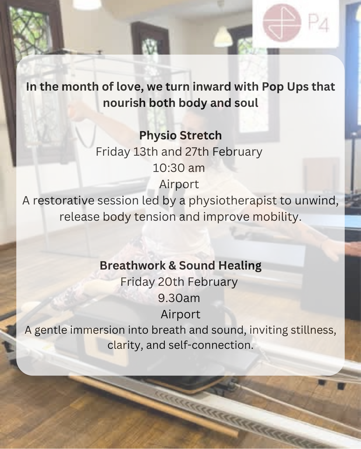 For the Love of Pilates and Yoga